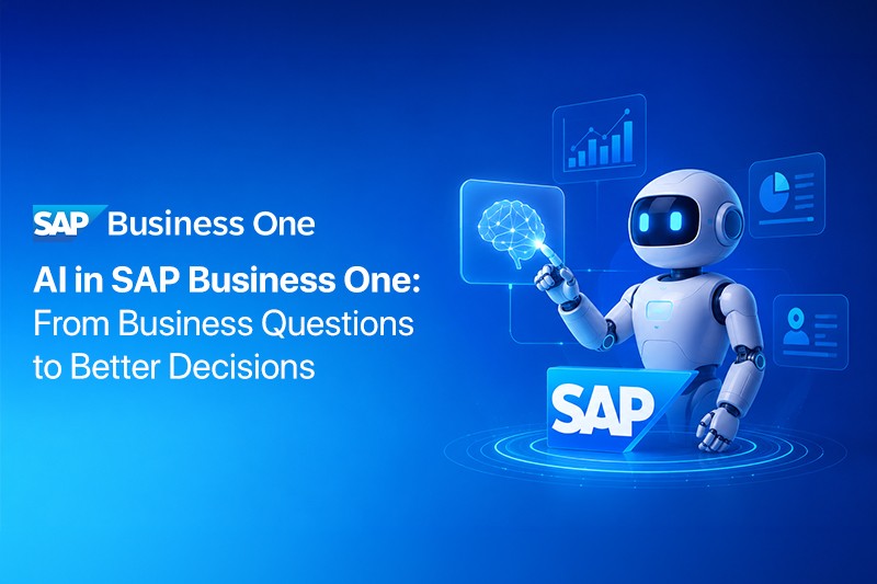 AI in SAP Business One: From Business Questions to Better Decisions