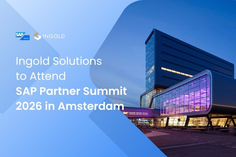 Ingold Solutions to Attend SAP Partner Summit 2026 in Amsterdam