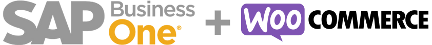 SAP Business One WooCommerce logo